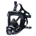 Маска МАГ-3Л (универсальный размер, резина, боковое резьбовое левое соединение - 1 фильтр)