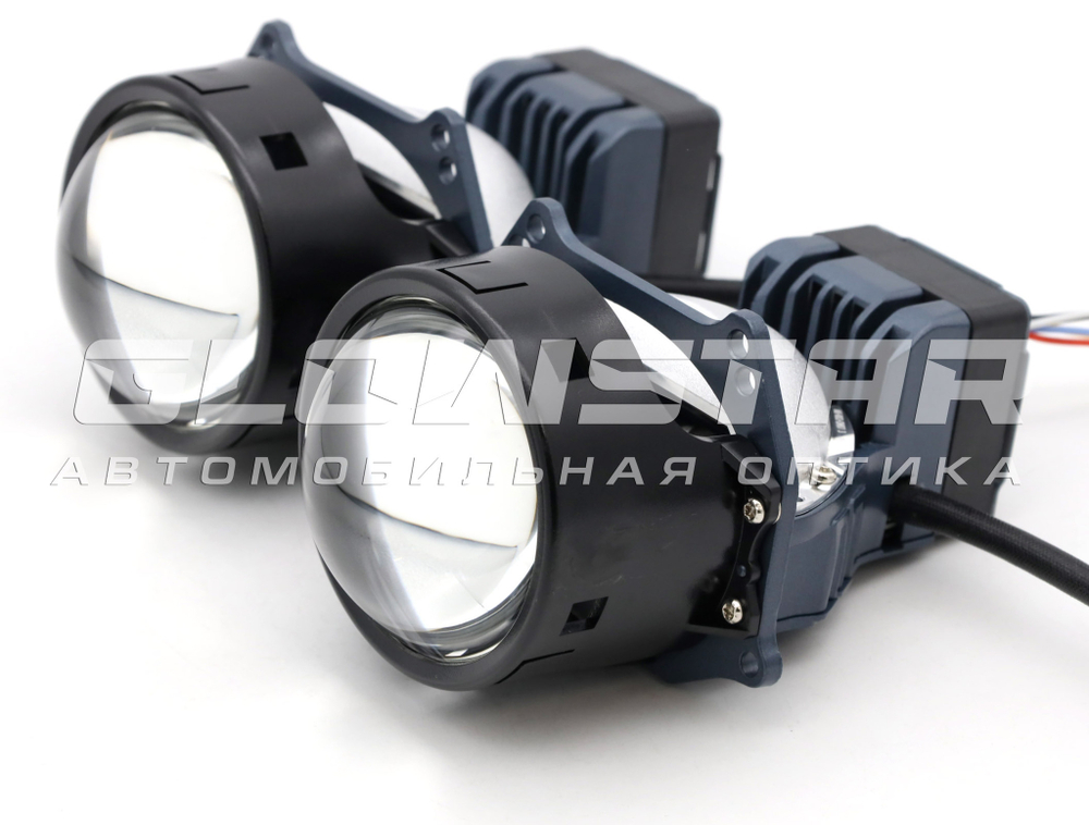 Билед модули Aozoom K3 Pro 2025 Dragon Knight New (новое поколение) 3.0 дюйма, 2 чипа, 5500K, 12V, 50W/60W, крепление 3R (комплект, 2шт)