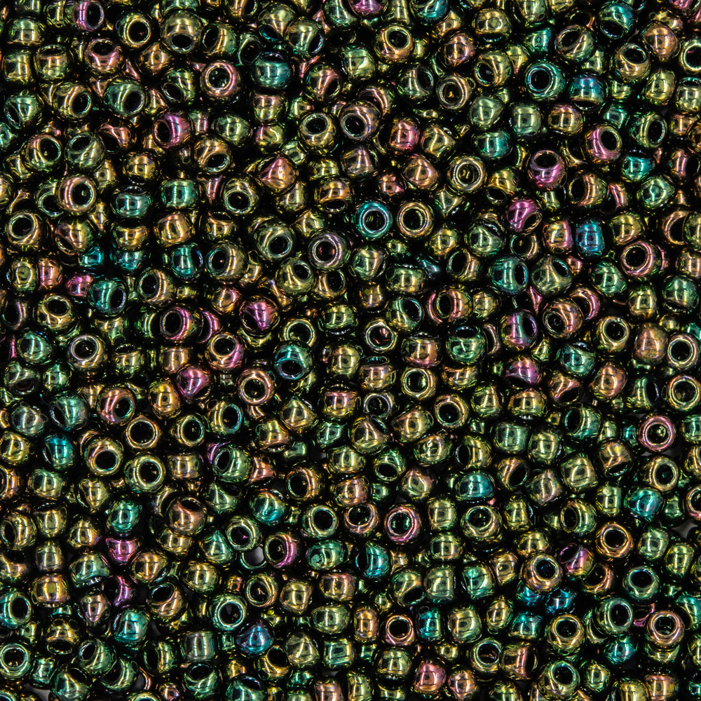 Японский бисер TOHO Round 11/0 (№508), металлизированный, непрозрачный глянцевый