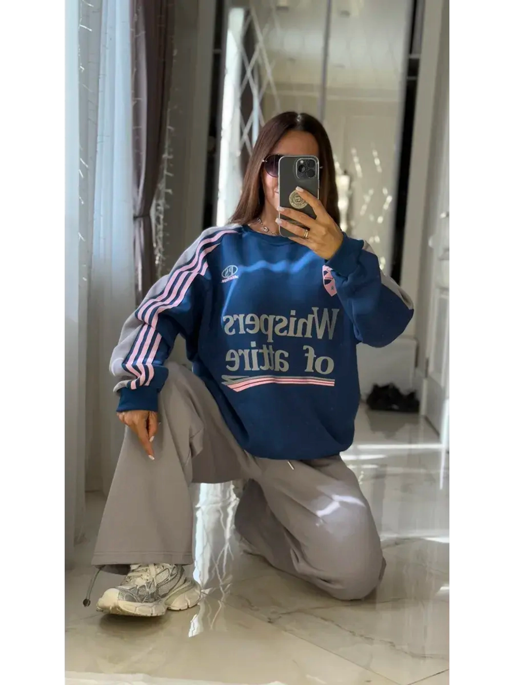 Костюм ATTIRE спортивная двойка свитшот и брюки