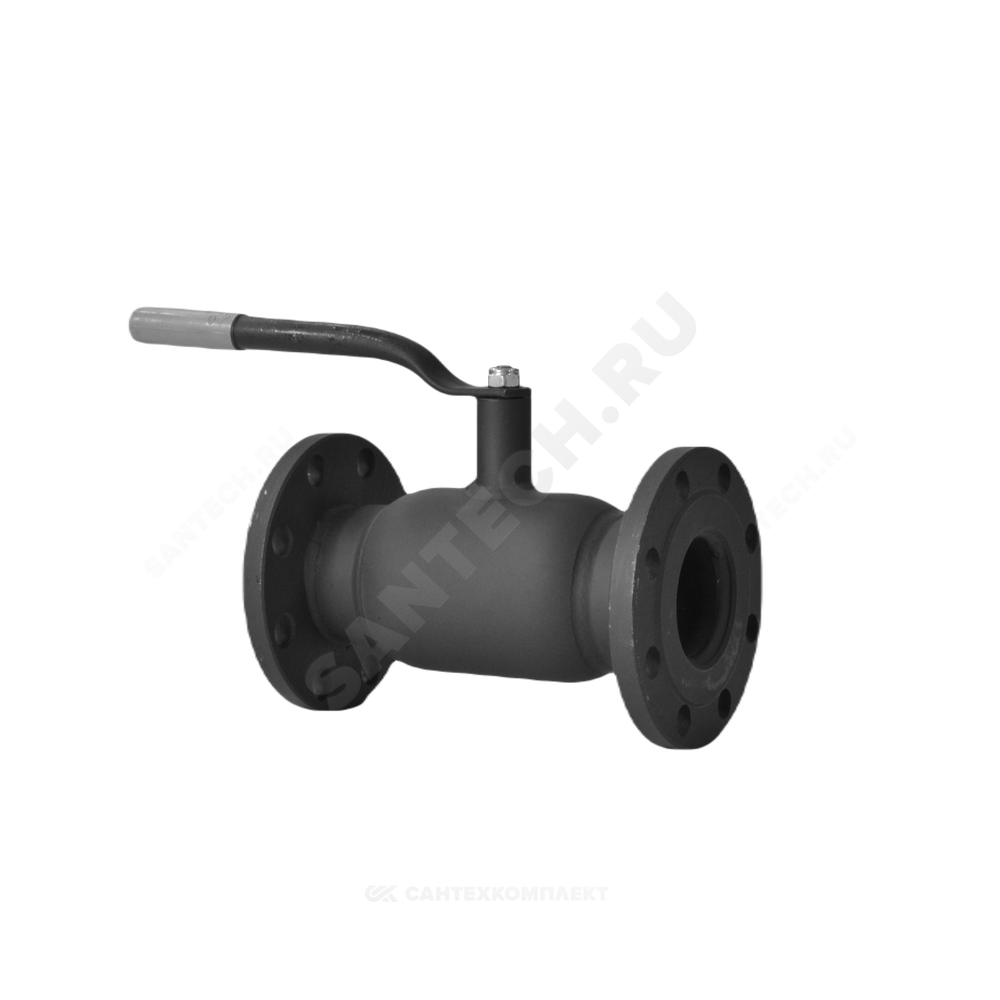 Кран шаровой сталь 11с67п Ду 40 Ру40 фл L=200мм полнопроходной FORTECA 193.1.040.040