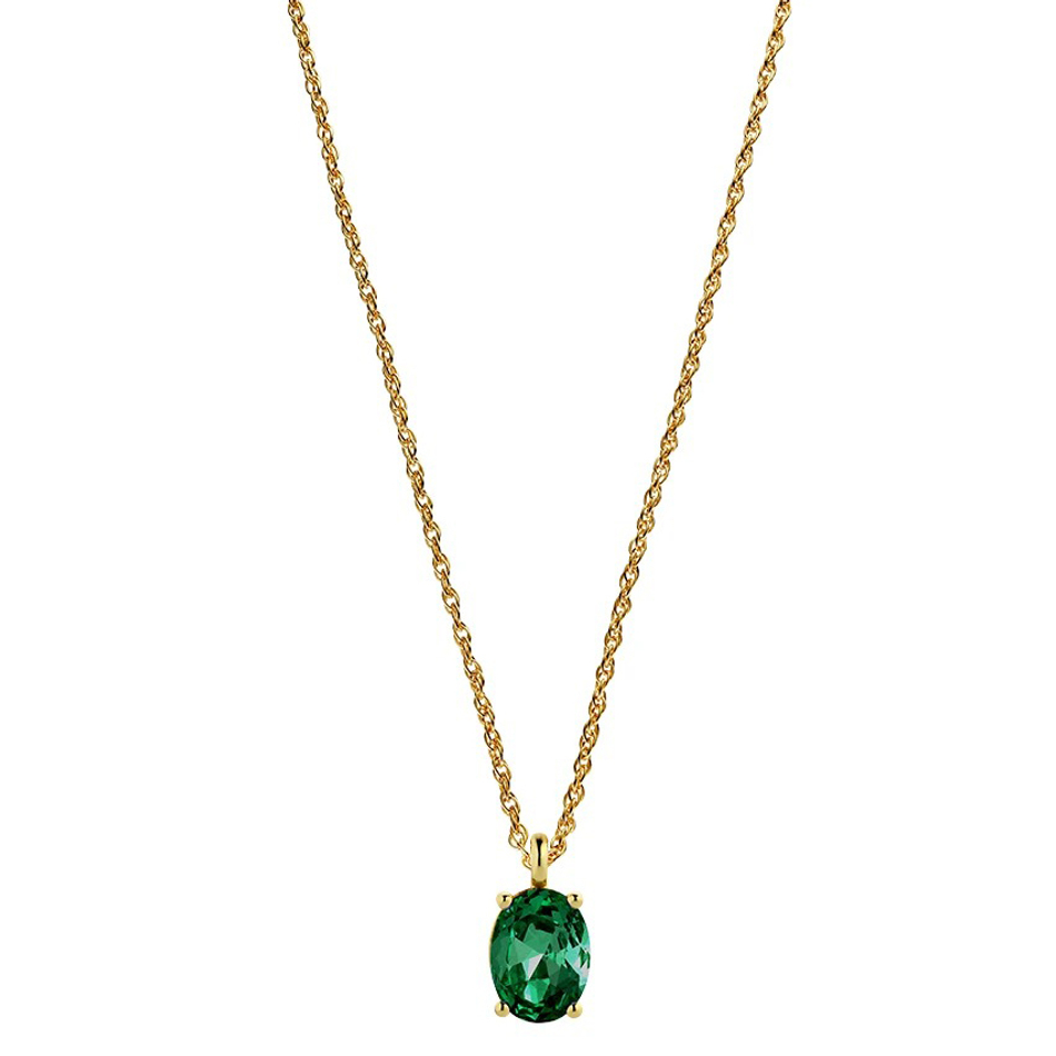Колье Dyrberg Kern BARGA SG EMERALD GREEN 430153