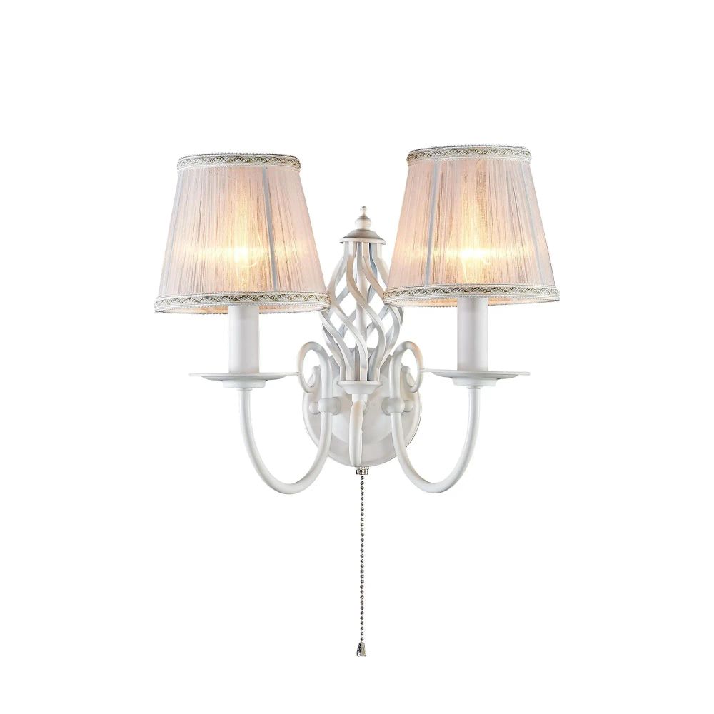 Citilux Ровена CL427320 Бра с абажурами с выключателем Белое