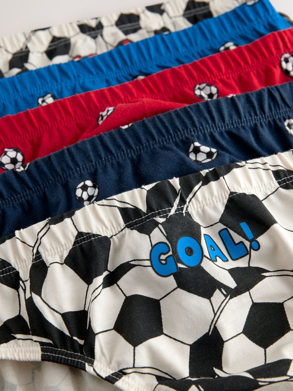 Трусы для мальчика Next AA1-141, 5 шт., Синий, Красный, Молочный