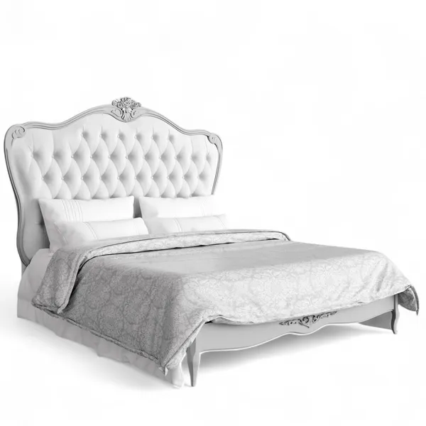Кровать с мягким изголовьем 160*200