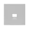 Накладка информационная ArtGallery типа Keystone бел. SE GAL000184