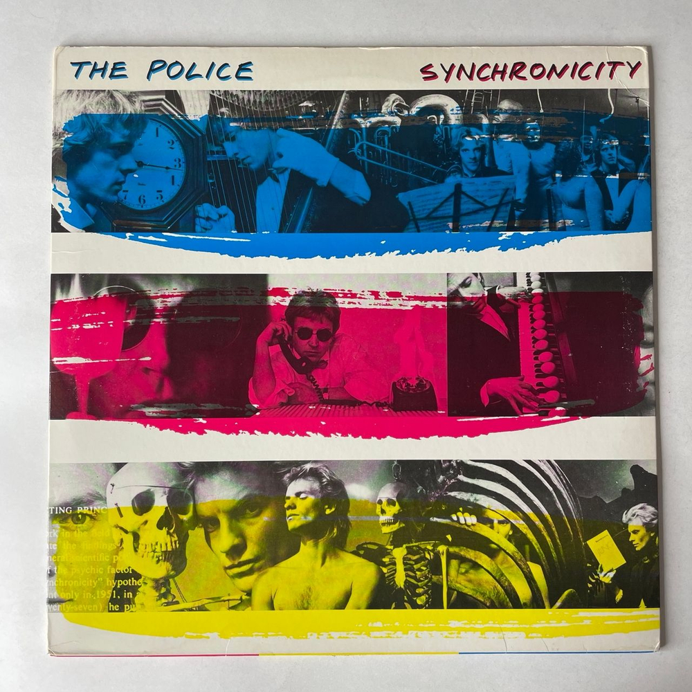 Винтажная виниловая пластинка LP The Police Synchronicity (США 1983)