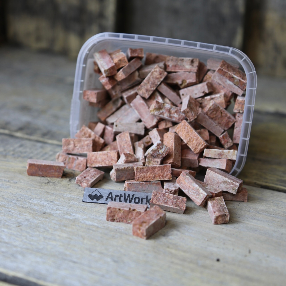 Натуральный камень колотый на модуль для мозаики