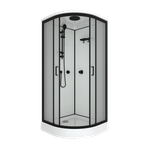 Душевая Кабина Прайм-Блэк-Вельвет 90*90 А