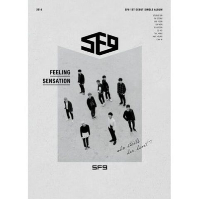 Альбом SF9 - FEELING SENSATION 1st Debut Single Album