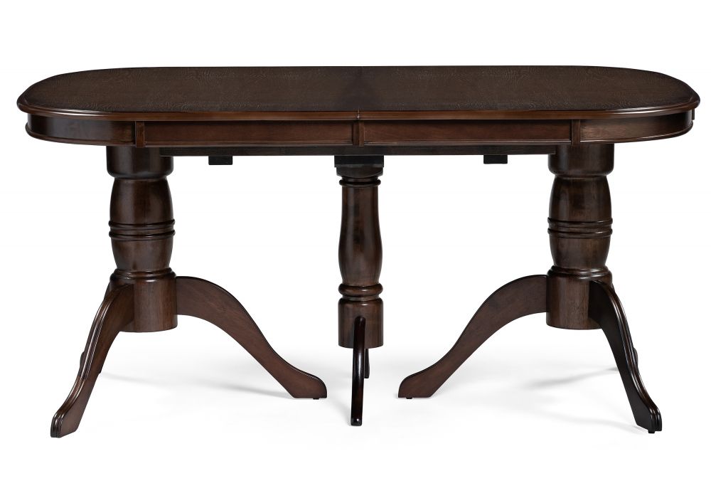 Деревянный стол Louvre 160(219)х106х76 tobacco