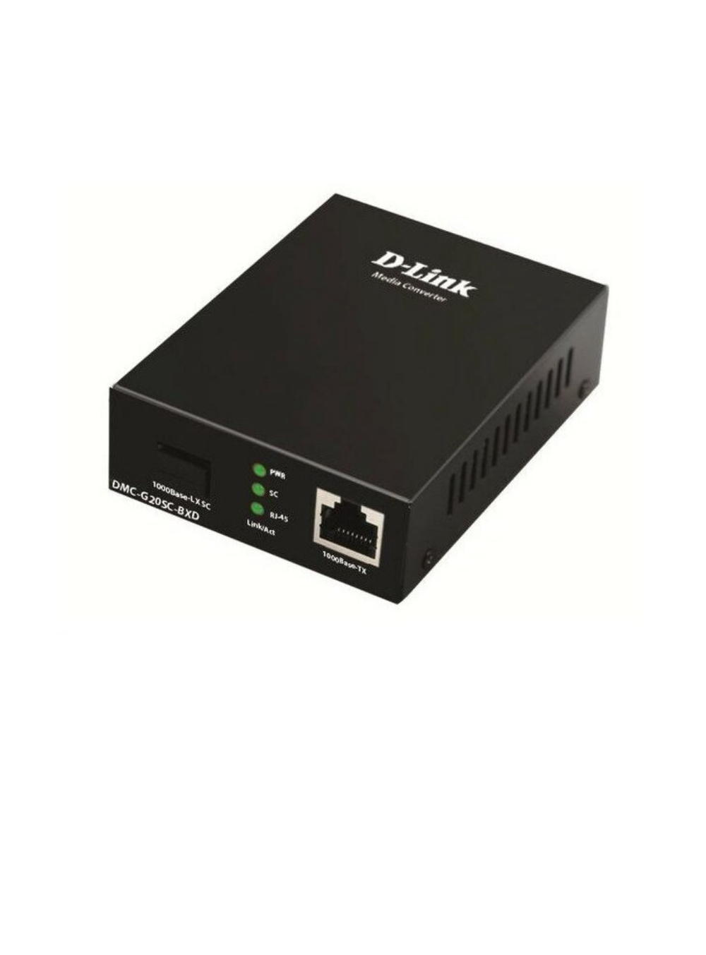 Медиаконвертер D-Link DMC-G20SC-BXD A1A, 1 порт 100BaseT, 1 порт 1000BaseLX