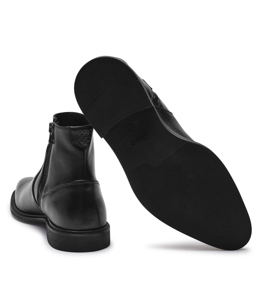 Кожаные высокие сапоги Kerr HUGO - черный(50528808)