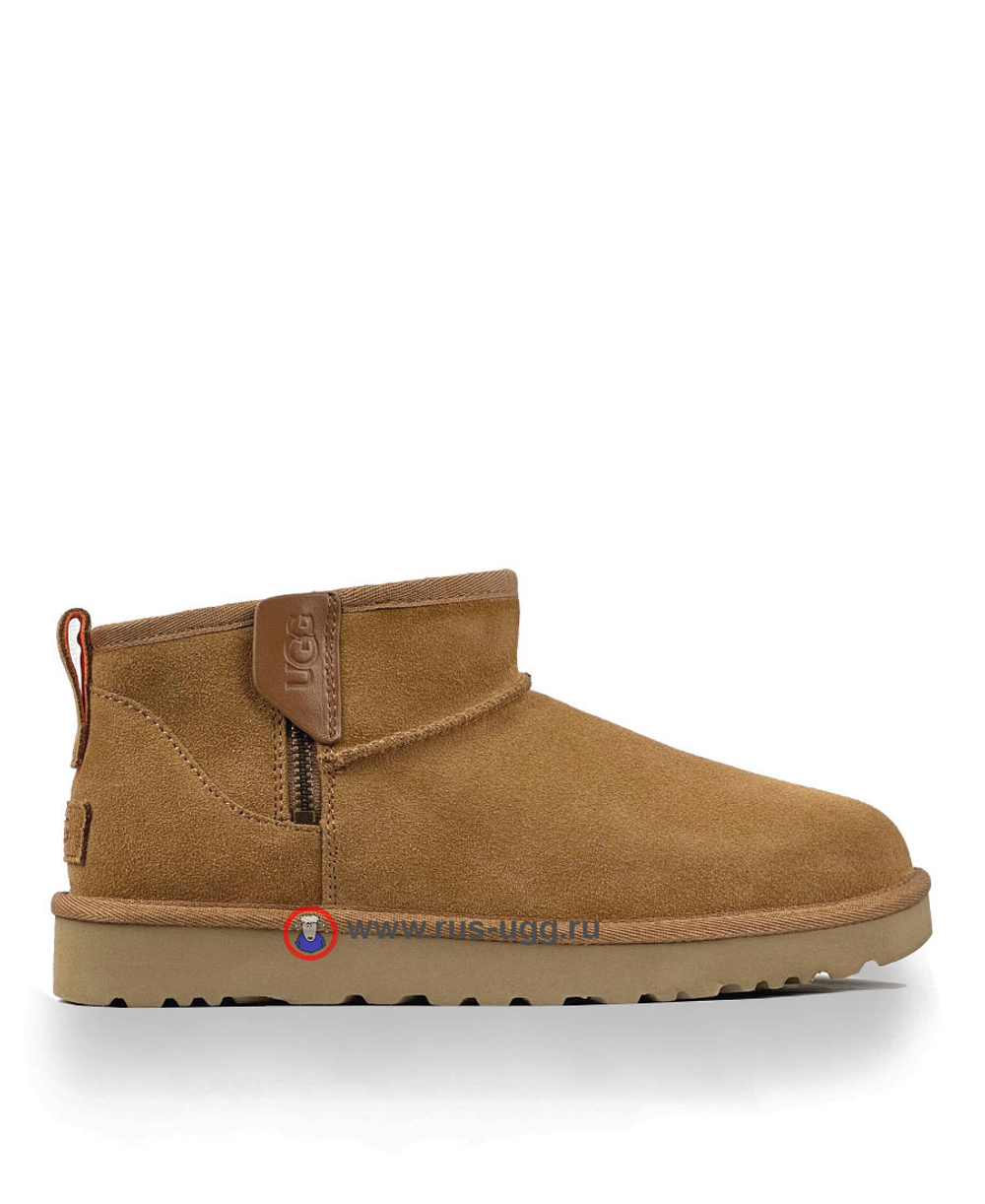 MEN'S CLASSIC ULTRA MINI ZIP BOOT Chestnut