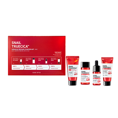 Набор миниатюр с муцином улитки SOME BY MI Snail Truecica Miracle Repair Starter Kit