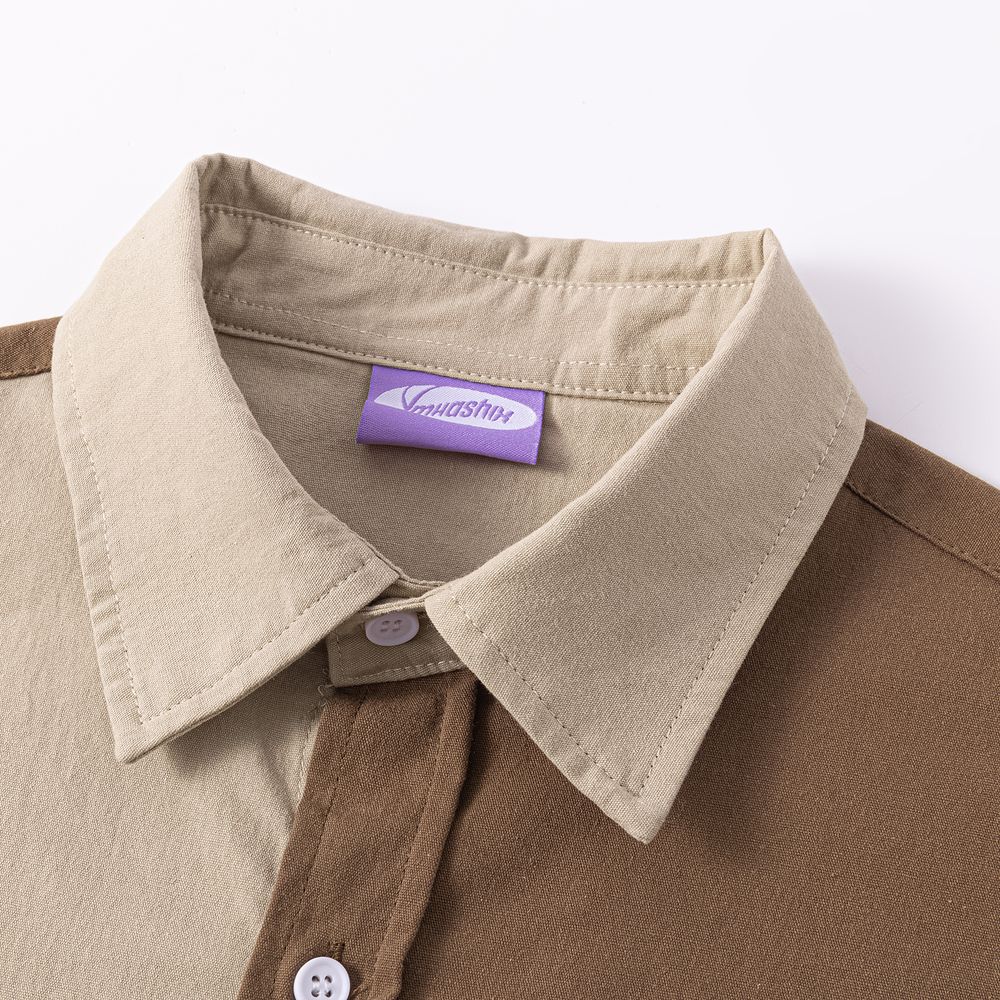 Сорочка Ymkashix Puff коричневая