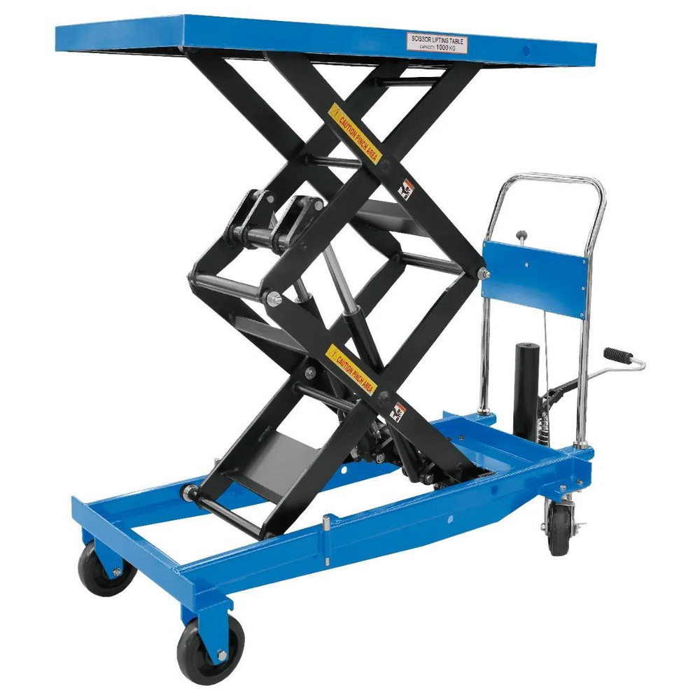 Стол подъемный AutoMeister 1000кг 1200х610мм H=500-1700мм 79619