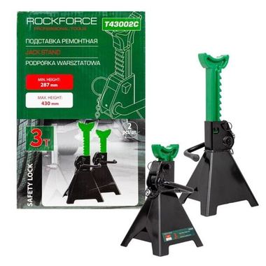 Подставка ремонтная, 3т.(набор 2шт.) ROCKFORCE RF-T43002C