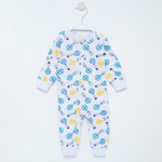 Комбинезон детский, цвет белый/дирижабль, рост 56 см (Детская линия)