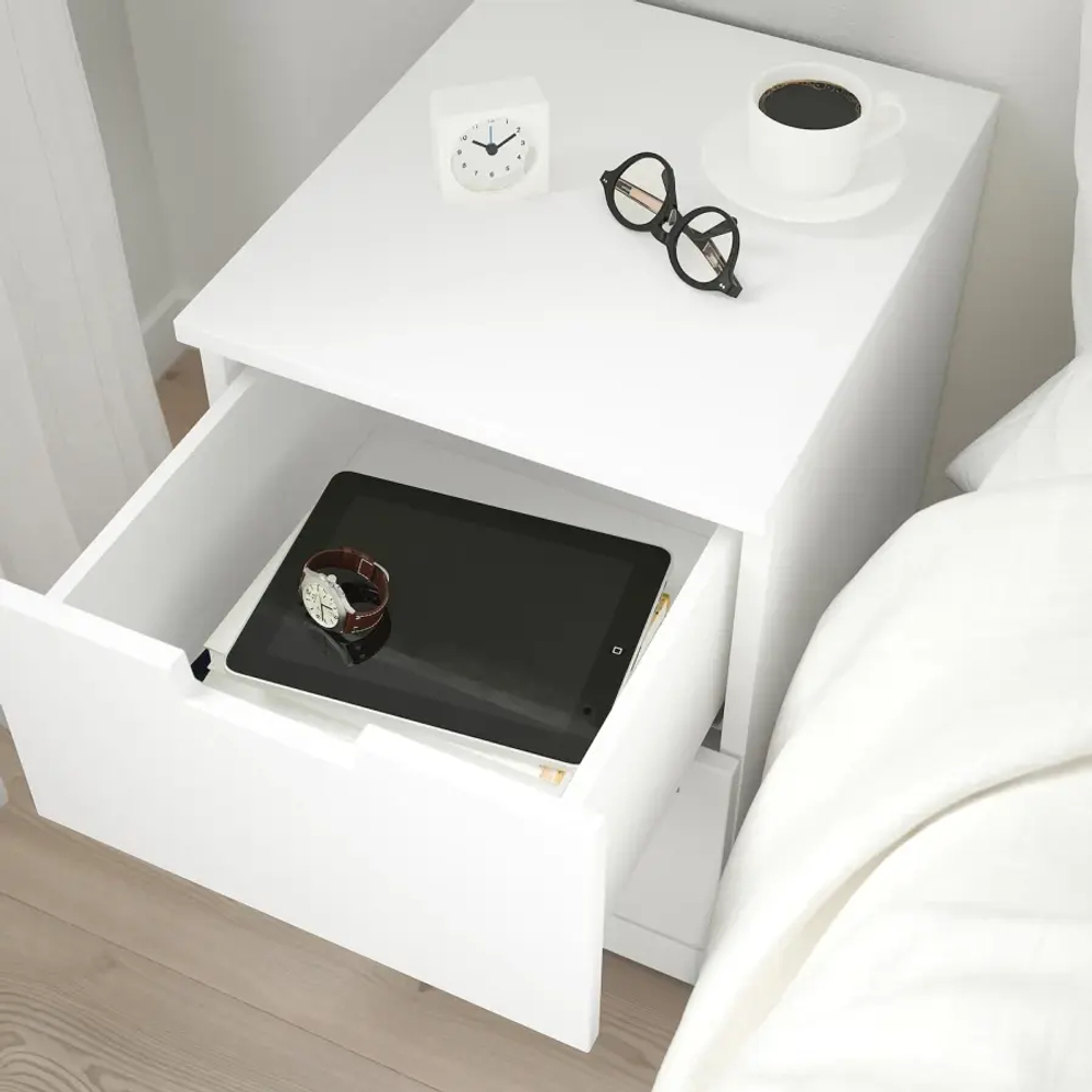 Тумба - IKEA NORDLI/НОРДЛИ ИКЕА, 47х40х76 см, белый
