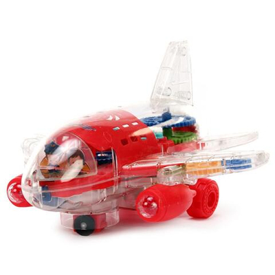 Самолет на бат., коробка HJ628