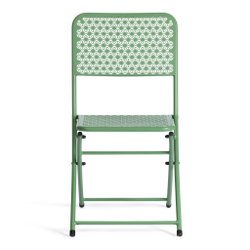 Стул Secret De Maison Villa стальной сплав, 44х42х83см, зеленый (Комплект из 2 шт.)