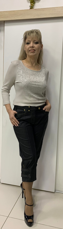 Капри с "напылением" и отстрочкой Sportalm Австрия