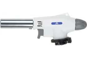 Горелка газовая на цанговый баллон MOS пласт.корпус, с пьезоподжигом, сопло 19 мм 67656М