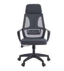 Офисное кресло Chairman CH636 черный пластик, темно-серый