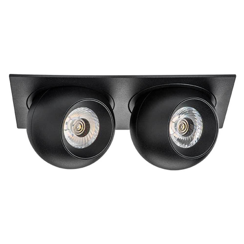 i5277272 Светильник INTERO LED 9W*2 850LM*2 24G ЧЕРНЫЙ 3000K (217527+217072+217072)