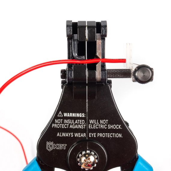 Клещи-автомат для снятия изоляции КВТ 0,5-6мм2 WS-03A 33377