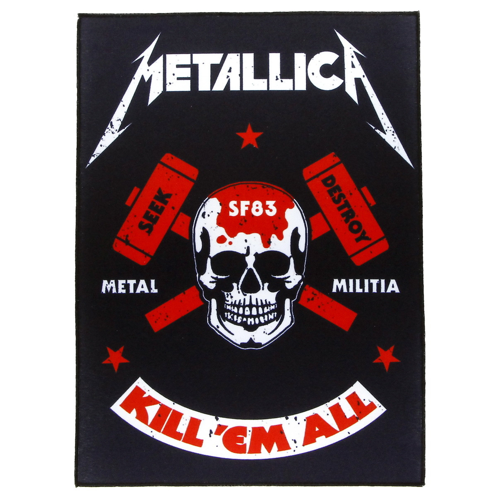 Нашивка спиновая группы Metallica