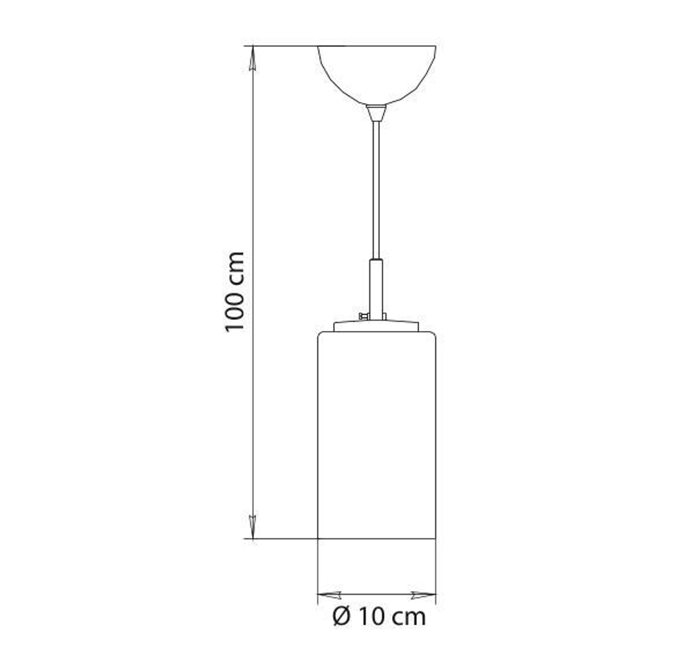 Светильник подвесной Arte Lamp Sphere A6710SP-1WH