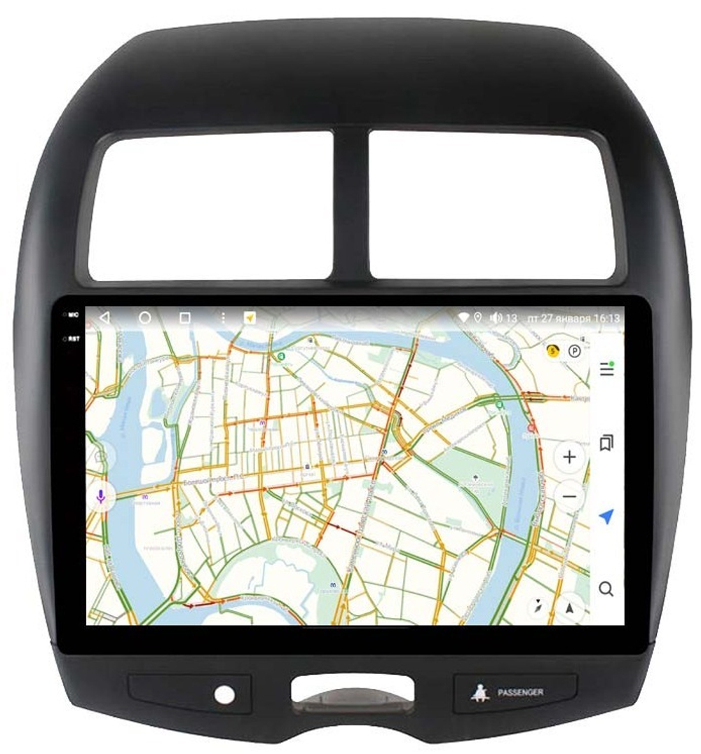 Магнитола для Mitsubishi ASX 2010-2016 - Vaycar VA47-0026-2K на Android 13, 8-ядер, 2K QLED, ТОП процессор, CarPlay, 4G SIM-слот