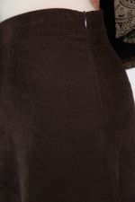 Костюм с юбкой Мэдди (коричневый) К14340-10М LT Collection