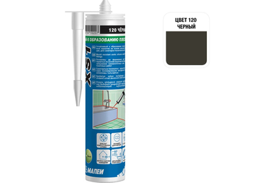 XS1, ТМ МАПЕИ, цвет №120 черный, 300мл, Китай, Герметик силиконовый