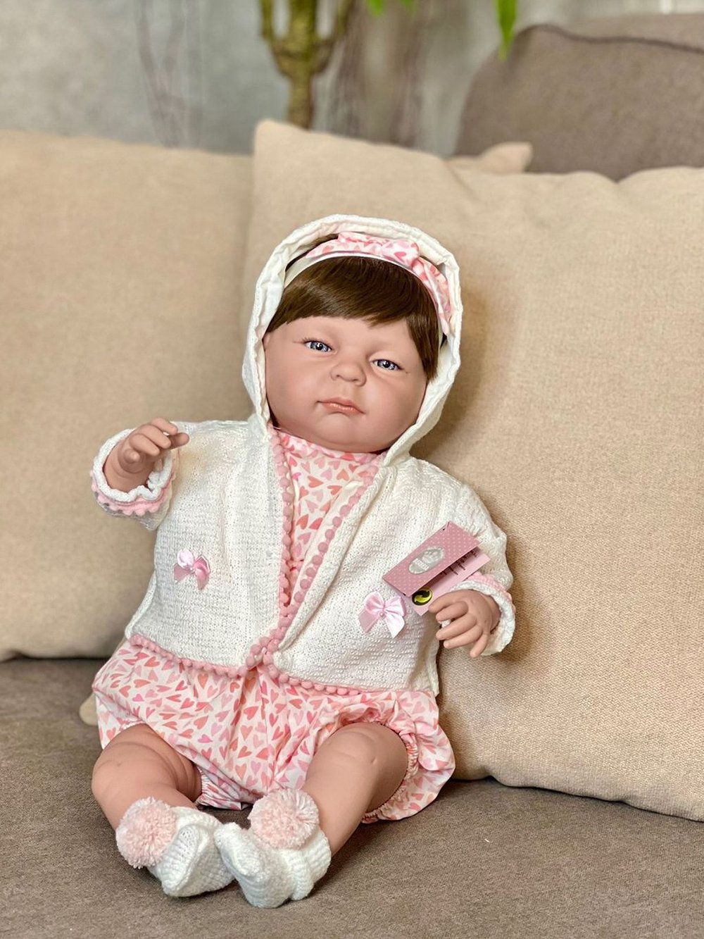 Кукла Berbesa мягконабивная 52см Valeria (5401K)