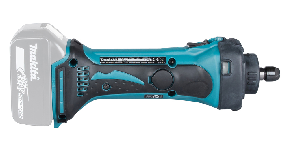 Аккумуляторная прямая шлифмашина LXT® DGD801Z 18В 25 000 об/мин 6 мм