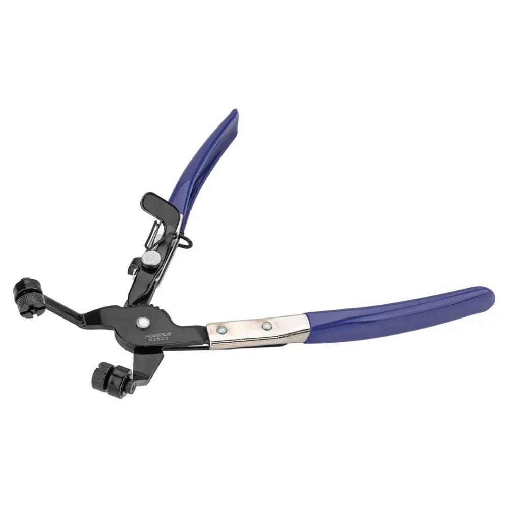 Клещи для снятия хомутов систем охлаждения изогнутые 45грд.,в блистере Forsage F-62522