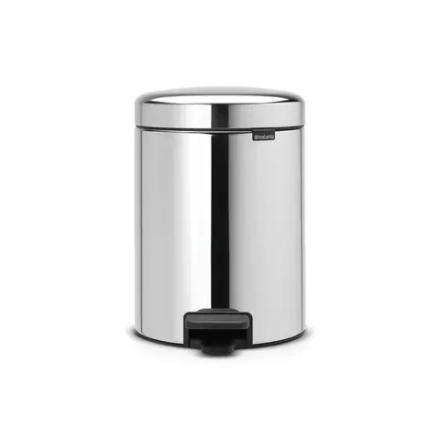 Brabantia Контейнер для мусора NewIcon 5л, полированная сталь 112621
