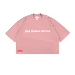 Футболка “СЕРДЦЕ” CROPTOP розовая