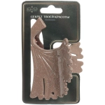 Заколка - краб для волос «AKS - VIENTO», микс 6 цветов, цветок, 9,5*5,5см