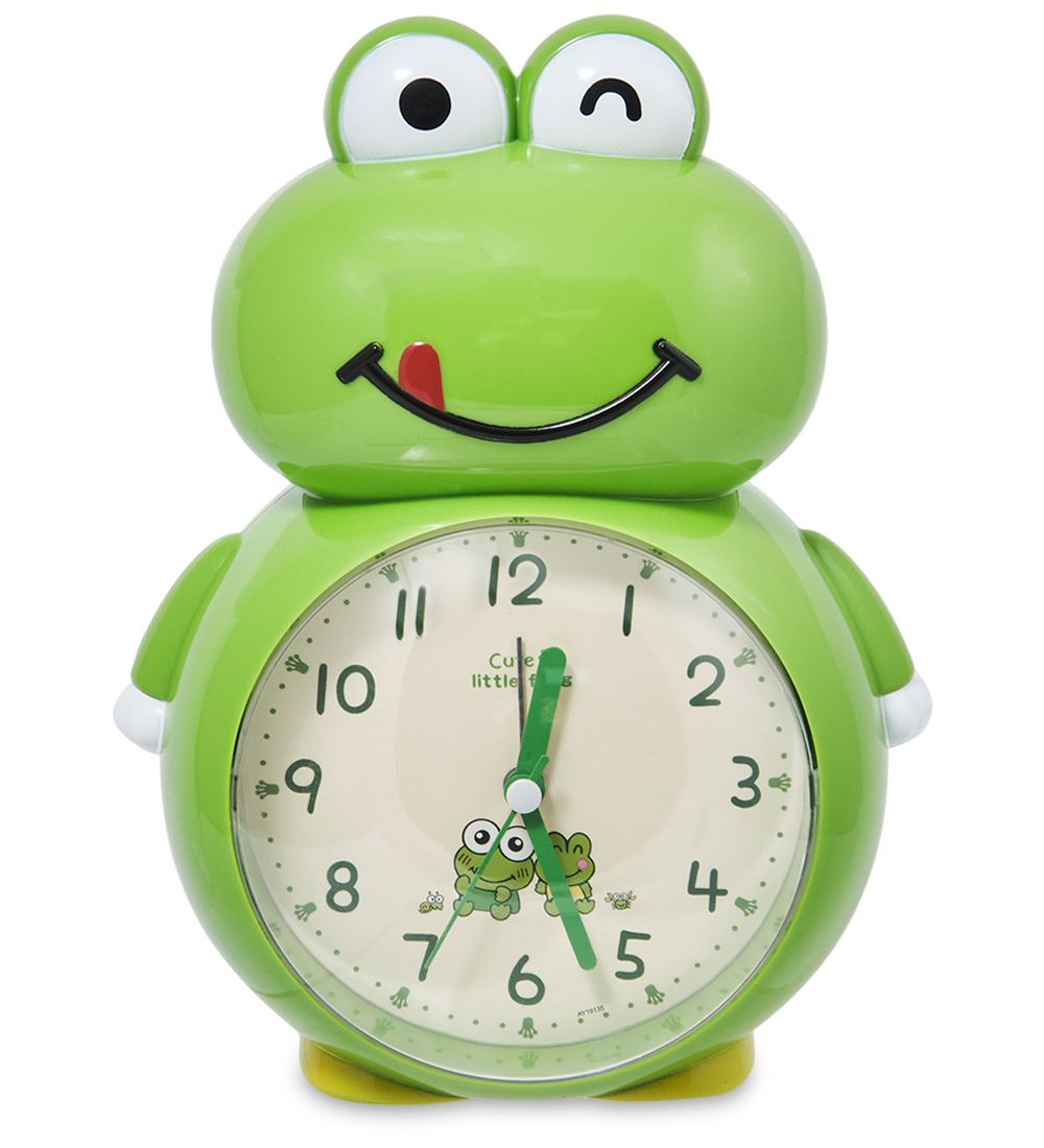 GAEM Art CL-06/1 Будильник «Лягушка» зеленый