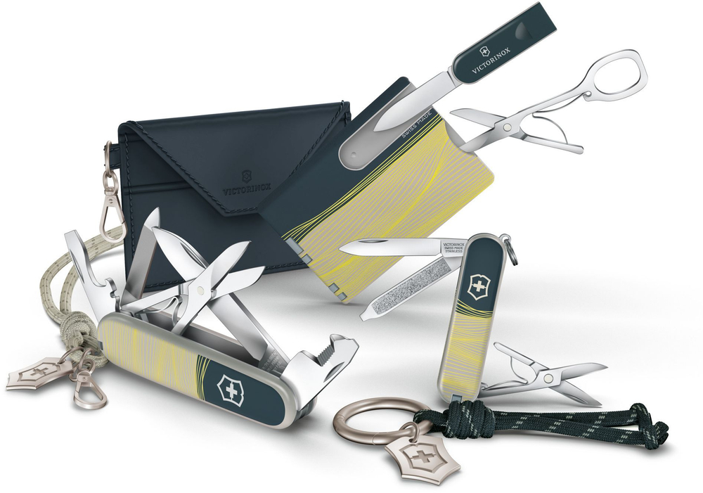 Швейцарская карта Victorinox Swiss Card Classic New York Style, зеленый (подар. упаковка)