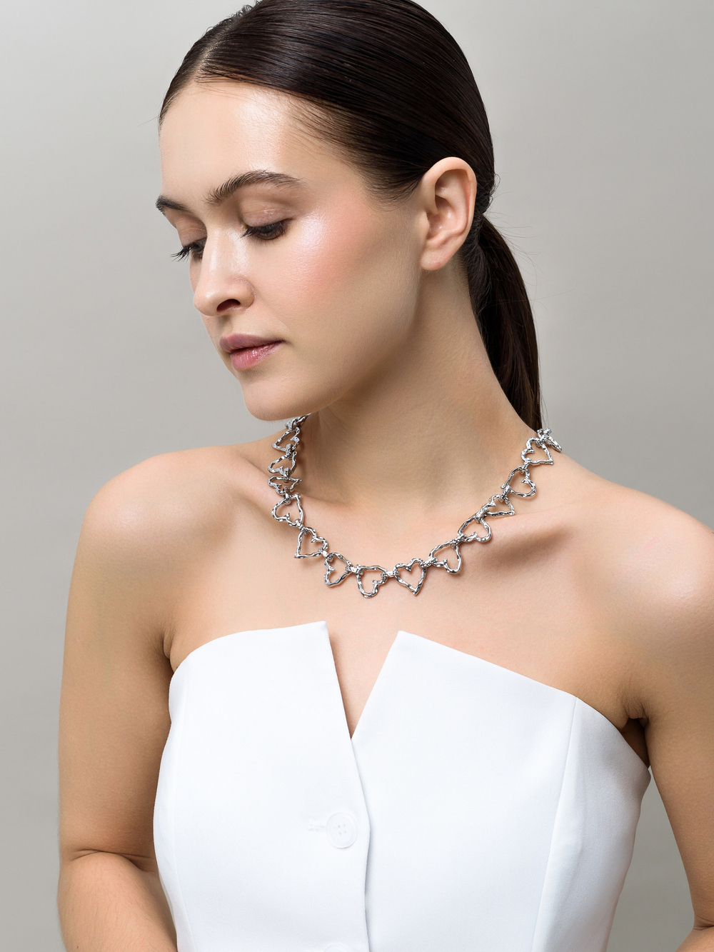 Колье "Wood Love" Silver