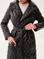 Пальто женское стеганое демисезонное