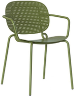Кресло металлическое Scab Design Si-Si Dots, оливковый