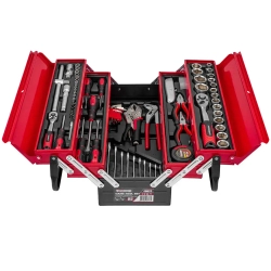 Набор инструментов 85пр. 1/4'', 1/2''(6гр.) FORCEKRAFT FK-4087C