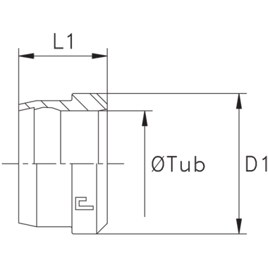 Кольцо R DL/DS12 (нерж.)