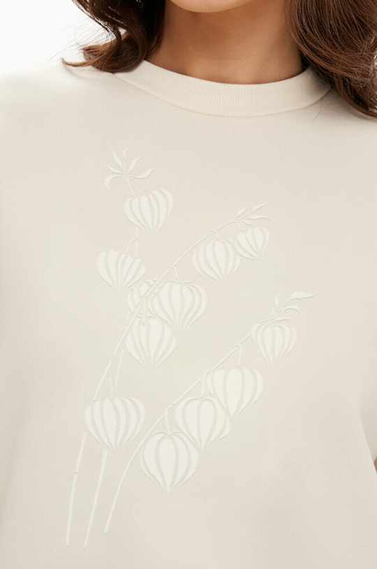 23401 Свитшот женский (молочный)